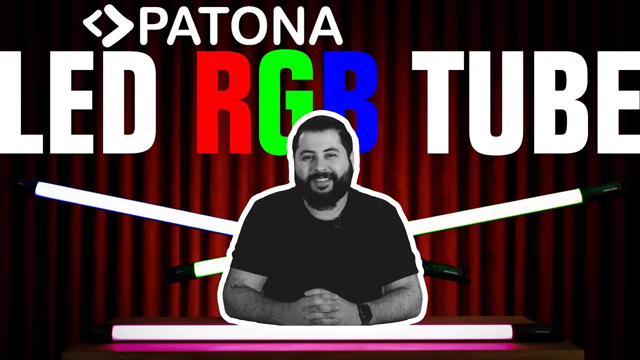 Patona Premium RGB LED Tube Light - Hands-On Review & Unboxing