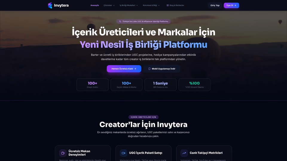 Invytera - Influencer & Brand Collaboration SaaS Platform